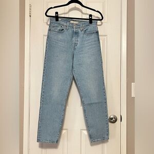 Levi’s Wedgie Icon Jeans, Size 28, Color Samba Tango Light